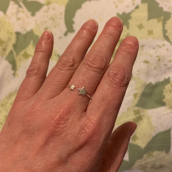 5/$30! MIX & MATCH! ICING Sterling Silver Shooting Stars Ring NWT - Picture 2 of 4